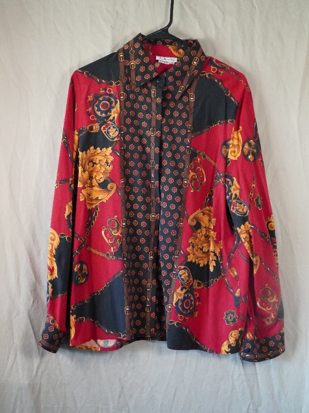 Vintage Talbots silk blouse